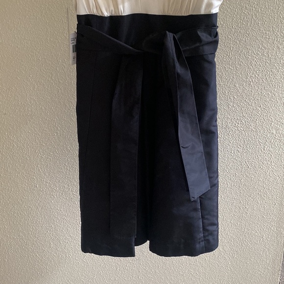 Teri Jon 100% Silk Top Belted Dress NWT - Picture 7 of 9